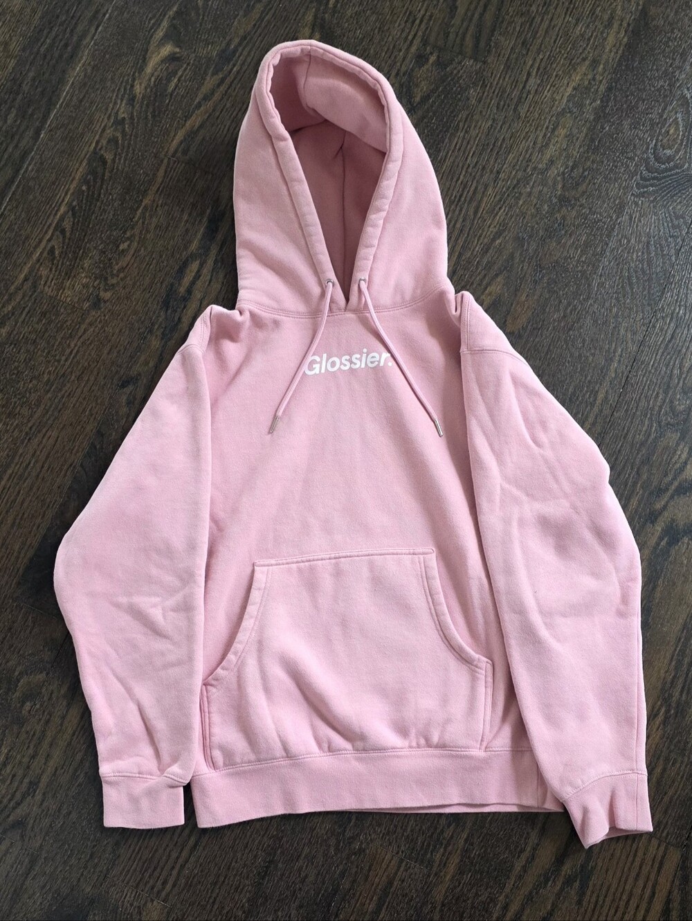 Glossier Pink Women's Hoodie Sweatshirt